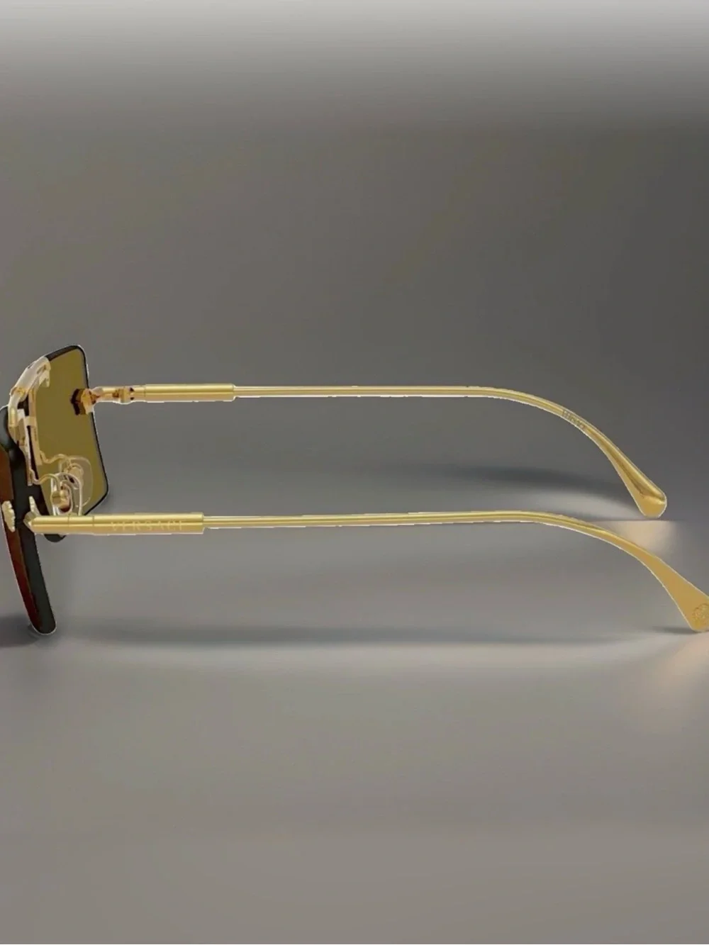 NEW VERSACE VE2245 1002/73  UNiSEX GOLD / BROWN SUNGLASSES 60-13-145  LUXURY SET